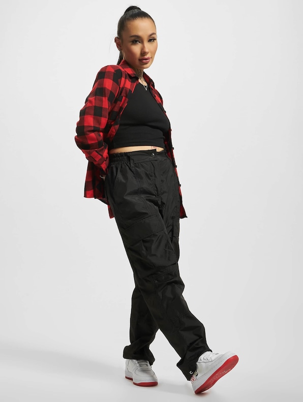 Ladies Turnup Checked Flanell-5