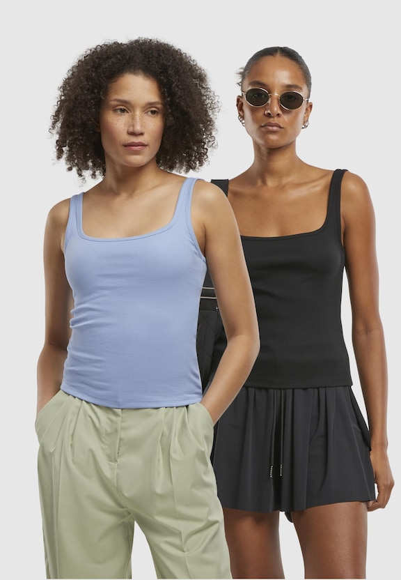 Ladies Wide Neck Rib-0