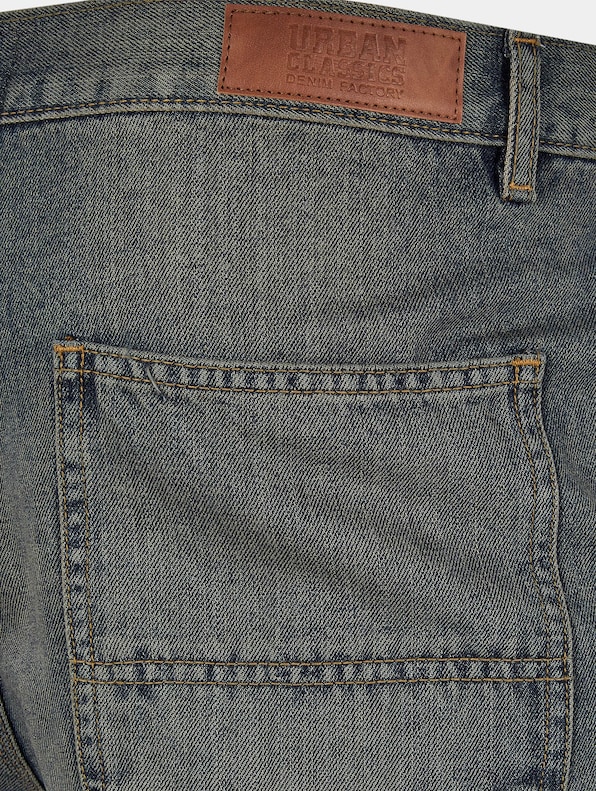 Urban Classics Double Knee Straight Fit Jeans-3