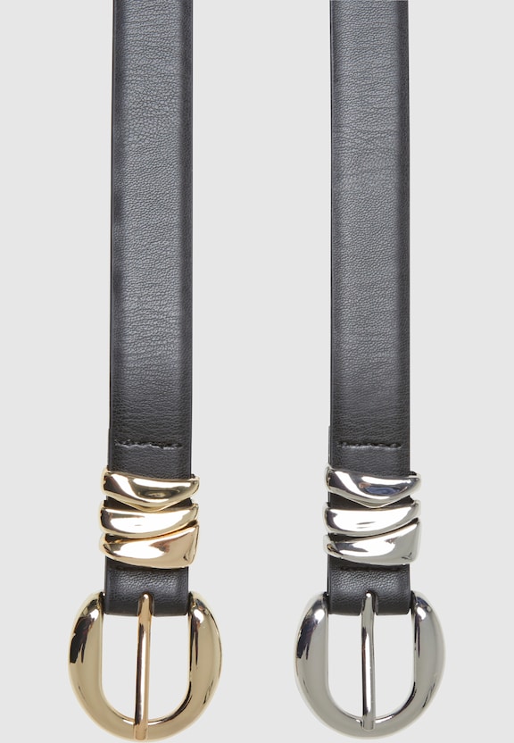 Chunky Multiple Loop Synthetic Leather -1