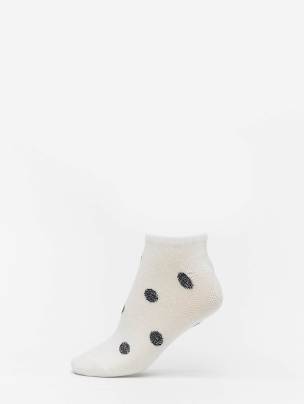 No Show Socks Dots 5-Pack-5