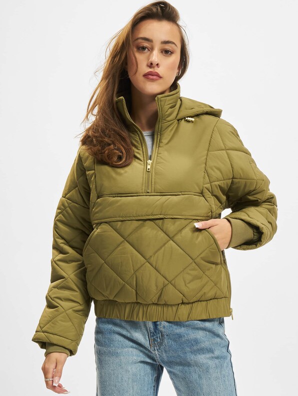 Ladies Oversized Diamond Quilted-0