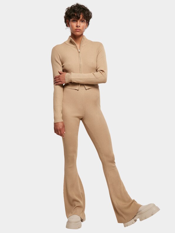 Ladies Rib Knit Bootcut-3