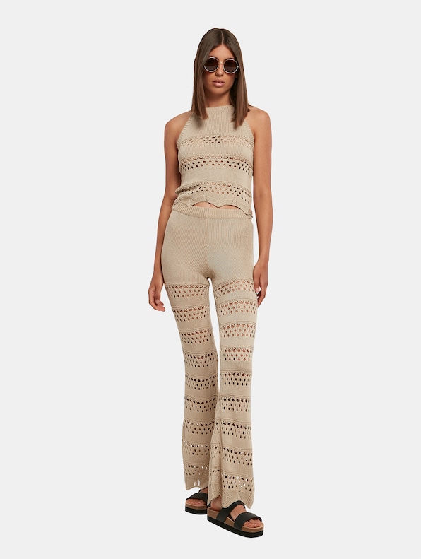 Ladies Short Crochet Knit Neckholder-3