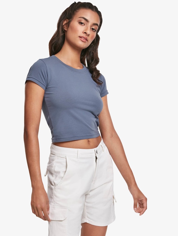 Stretch Jersey Cropped -0