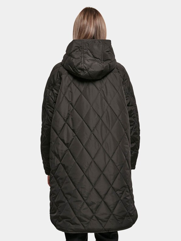 Ladies Oversized Diamond Quilted-1