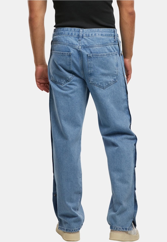 2Y Premium Wide Buttons Loose Fit Jeans-1