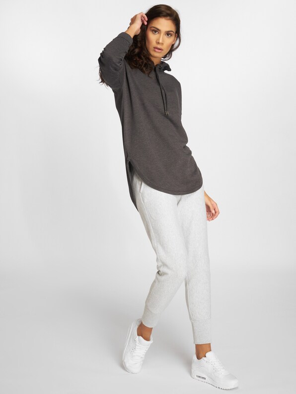 Ladies Oversized Terry Hoody-3