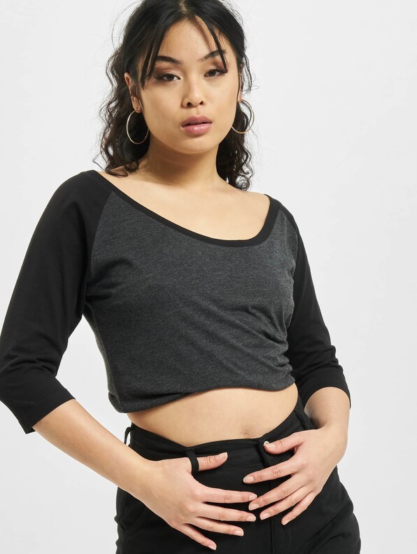 Ladies 3/4 Contrast-0