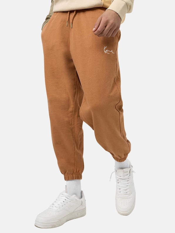 Small Signature Washed Sweatpants-0