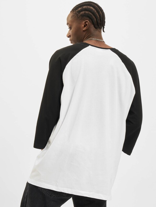 Contrast 34 Sleeve Raglan-2