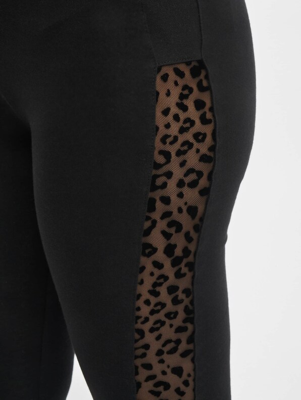 Ladies Flock Lace Stripe-3