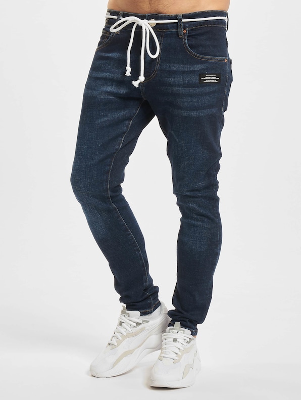 2Y Premium Emilio Skinny Jeans Blue-2