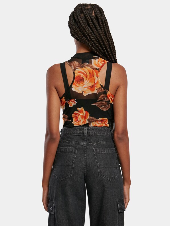 Ladies Sleeveless Mesh-1