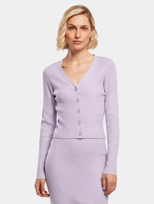 Ladies Short Rib Knit-0