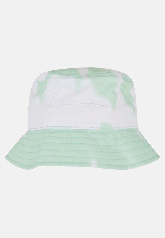 KA222-060-1 Signature Stripe Tie Dye Bucket Hat mint/white-0