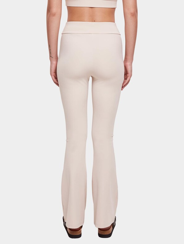 Ladies Recycled High Waist Flared -1