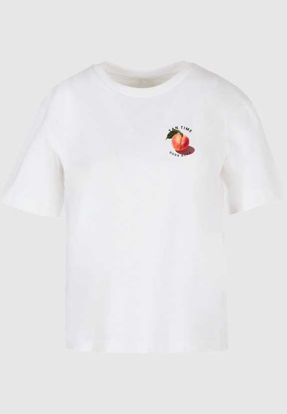 Ladies Tan Time Tee-2