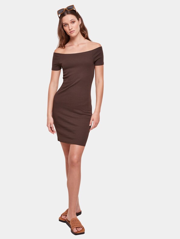 Ladies Off Shoulder Rib-3