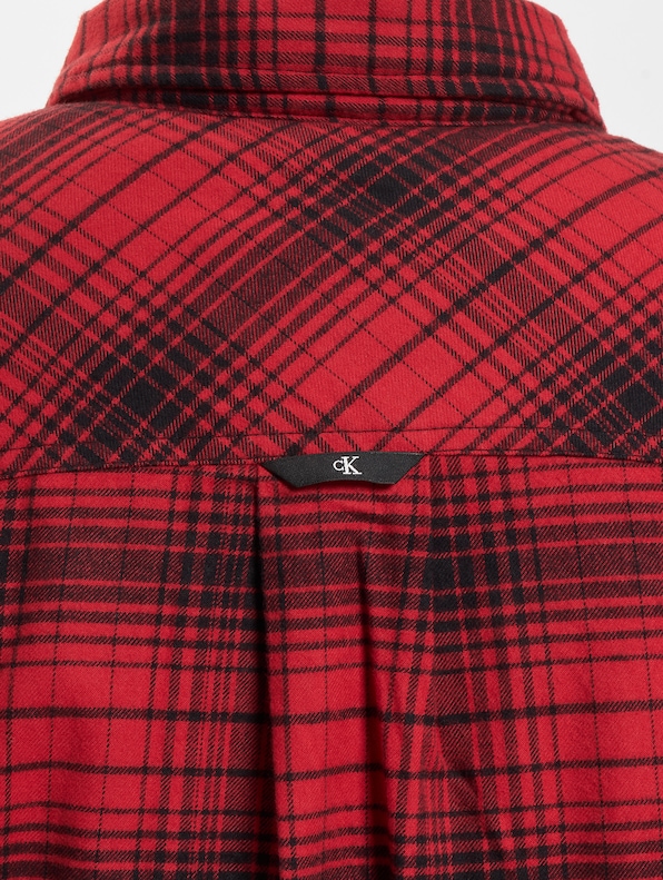 Jeans Sherpa Lined Check-4